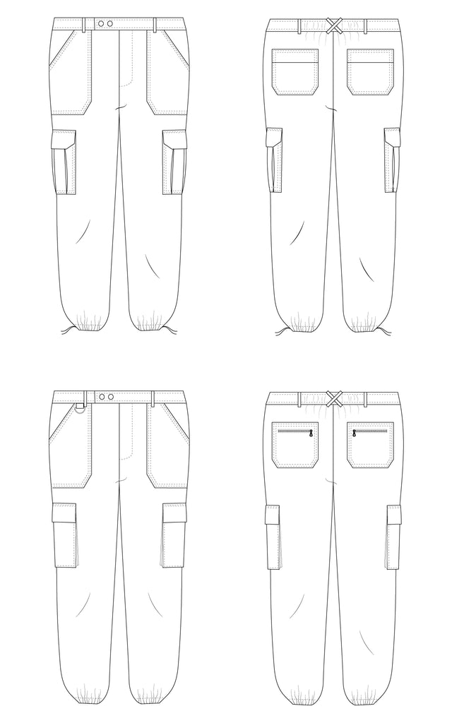 Esmond Pants pattern – Cashmerette Patterns