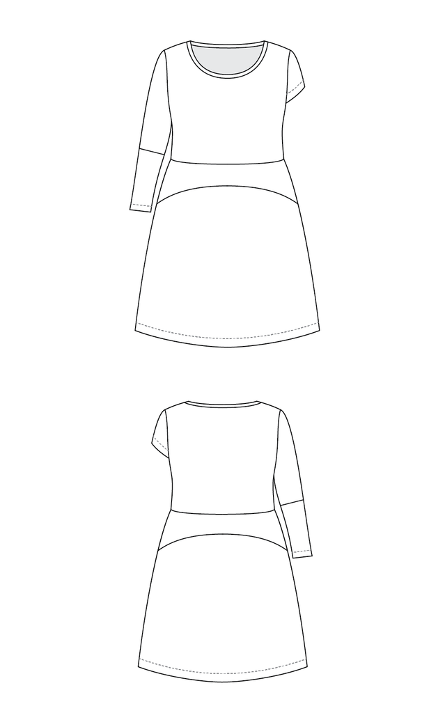 Washington Dress | Purchase Modern Dress Sewing Pattern Online ...