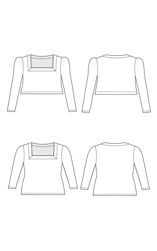 Carlyle T-Shirt pattern – Cashmerette Patterns